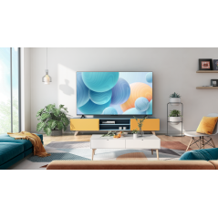 TCL 75P69K 75" 4K UHD TV - Stunning Black Design, Exceptional Viewing Experience, Model 5901292527792